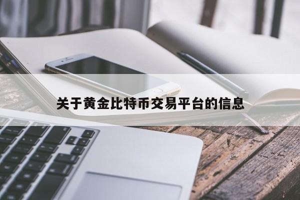 关于黄金比特币交易平台的信息