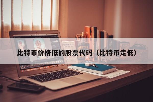 比特币价格低的股票代码（比特币走低）