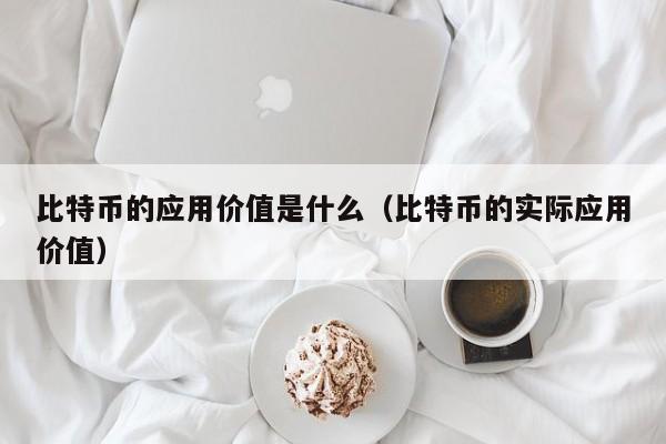 比特币的应用价值是什么（比特币的实际应用价值）