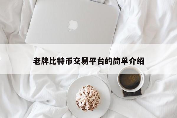 老牌比特币交易平台的简单介绍