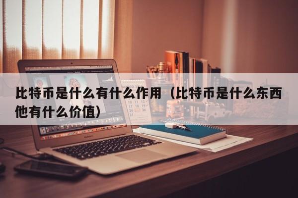 比特币是什么有什么作用（比特币是什么东西他有什么价值）